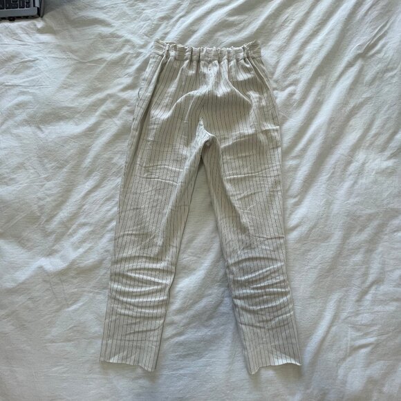 Aritzia Cream and gray Trousers - Picture 2 of 2